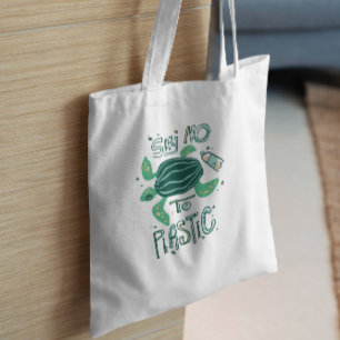 Bolsa Tote Sem Tartaruga Plástica