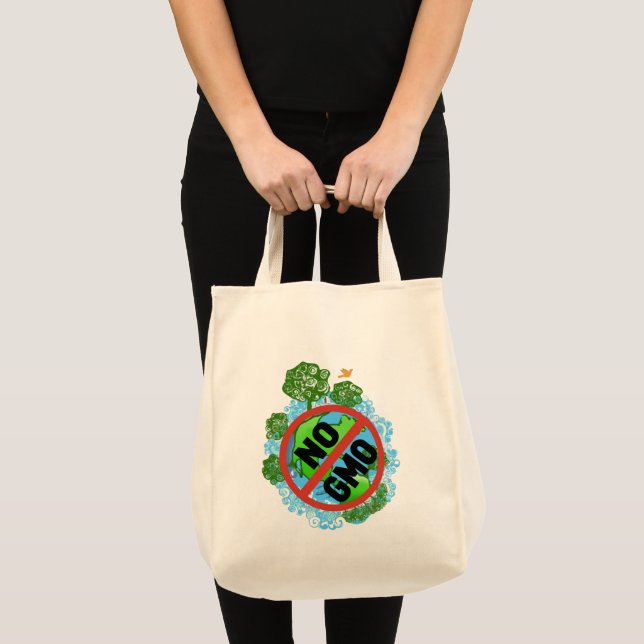 BOLSA TOTE SEM TRANSGÊNICOS (Frente (produto))