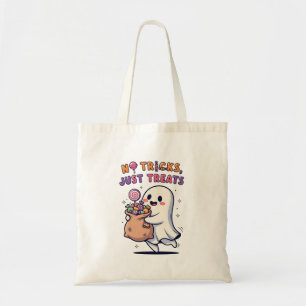 Bolsa Tote Sem Truques, Apenas Tratem Doce De Halloween Louco