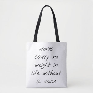 Bolsa Tote Sem Um Saco De Toque De Ombro De Voz