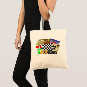 Bolsa Tote Semana do Jogo e Quebra-cabeça