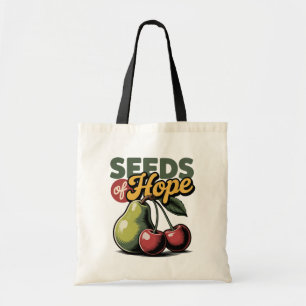 Bolsa Tote Sementes de Esperança de Cereja de Pera-Cristã Ret