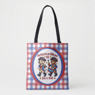 Bolsa Tote Semiquinentenário do 250º aniversário dos EUA
