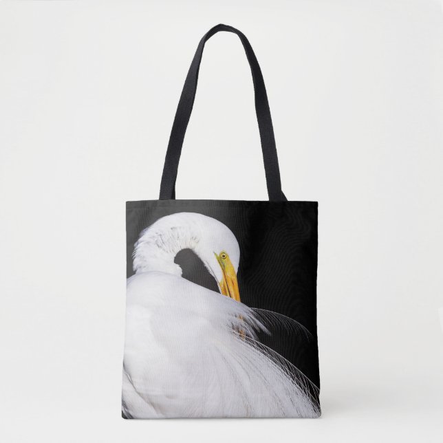 Bolsa Tote Sempre Egrets (Frente)