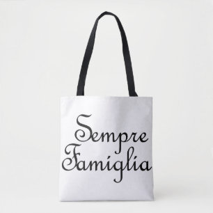 Bolsa Tote Sempre Famiglia - Italiano - Família Sempre
