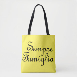 Bolsa Tote Sempre Famiglia - Italiano - Família Sempre