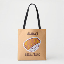 Bolsa Tote Sempre Sushi Time Kawaii Sushi