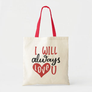 Bolsa Tote Sempre Te Amo Dia de os namorados