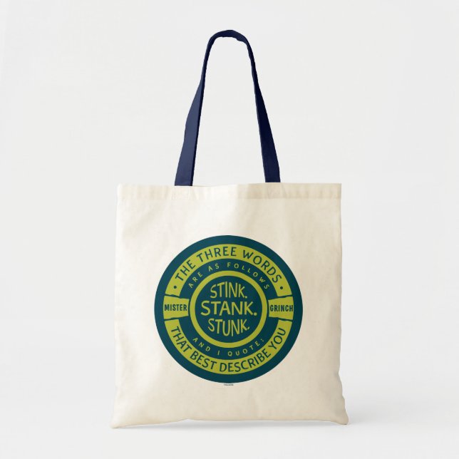 Bolsa Tote Senhor Grinch | Fedor Fedendo Fedido Citação (Frente)