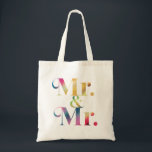 Bolsa Tote Senhor & Senhor Festa de Solteiro Casamento Gay<br><div class="desc">Senhor & Senhor Festa de Solteiro Casamento Gay</div>