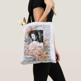 Bolsa Tote Senhora com flores