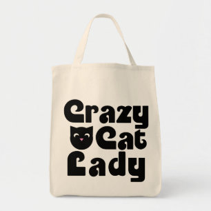 Bolsa Tote Senhora de Gato Louca