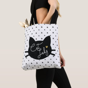 Bolsa Tote Senhora do gato
