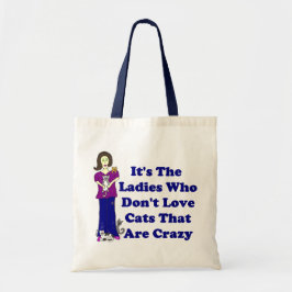 Bolsa Tote (Senhora) do gato nao louco