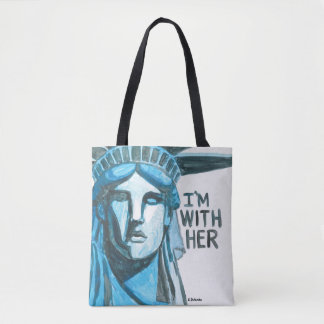 Bolsa Tote Senhora Liberdade - eu sou com ela