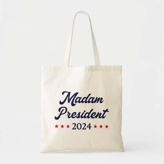 Bolsa Tote Senhora Presidente 2024 I - Kamala Harris (Frente)