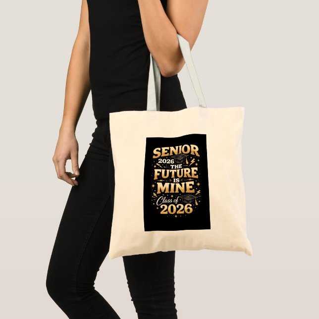 Bolsa Tote Sênior 2026 – O Futuro é Meu (Frente (produto))