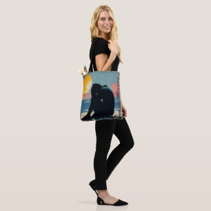 Bolsa Tote Sensação de azul - Edição limitada (4)