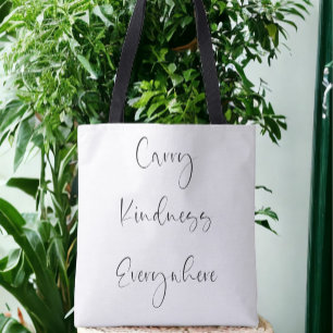 Bolsa Tote Sensação de carregar em qualquer lugar Script Insp