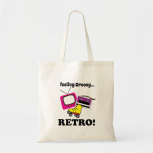Bolsa Tote Sensação Retro Groovy Retro