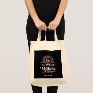 Bolsa Tote Sensibilização para os múltiplos mielomas que luta