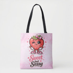 Bolsa Tote Sentindo-se Frutado - Doce mas Atrevido - Amantes