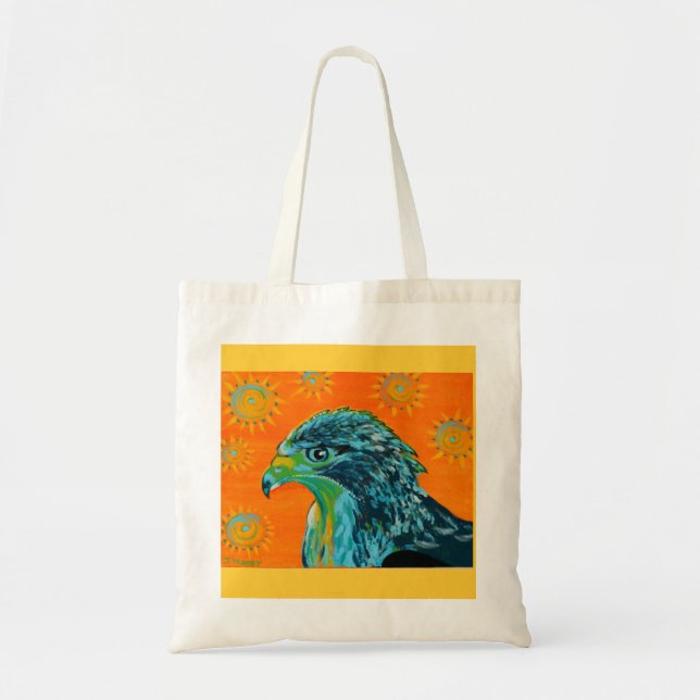 Bolsa Tote Sentinela dourada (Frente)