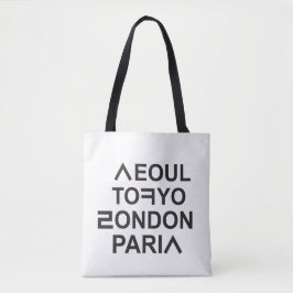 BOLSA TOTE SEOUL TOKYO LONDON PARIS