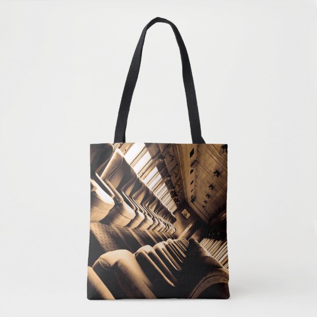 Bolsa Tote Sepia Chairs (Frente)