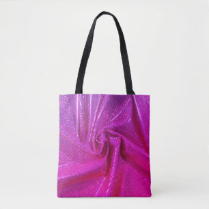 Bolsa Tote Sequin sparkle pink