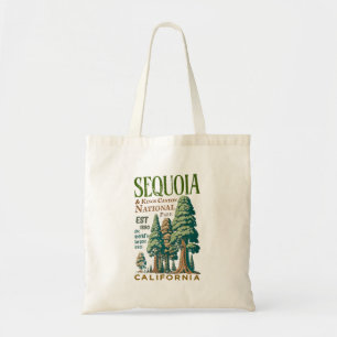 Bolsa Tote Sequoia Kings Canyon National Parks T-Shirt