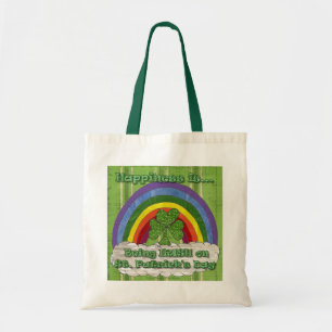 Bolsa Tote Ser Irlandês no Dia de São Patrício Tote Bag