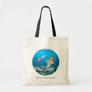 Bolsa Tote Sereia Adorável