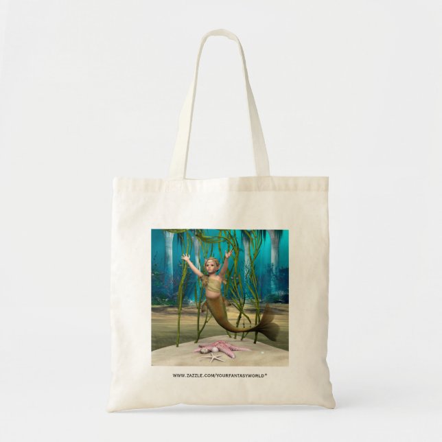 Bolsa Tote Sereia Bebê (Frente)