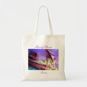 Bolsa Tote sereia de praia madrinha de casamento