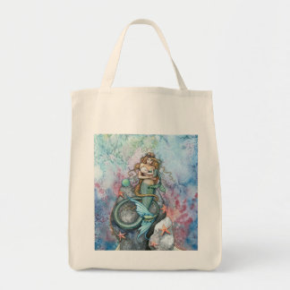 Bolsa Tote Sereia e Bebê por Molly Harrison