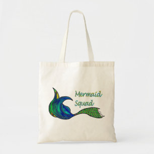 Bolsa Tote Sereia em tons de verde