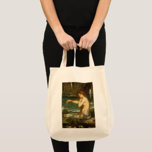 Bolsa Tote Sereia por John William Waterhouse