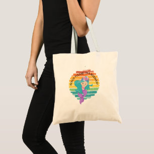 Bolsa Tote Sereia - Sereia Feliz Saco de Tote