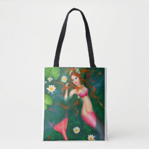 Bolsa Tote Sereia Vermelha