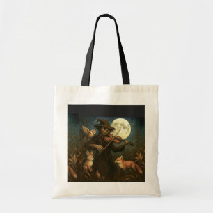 Bolsa Tote Serenata de espantalho de lua