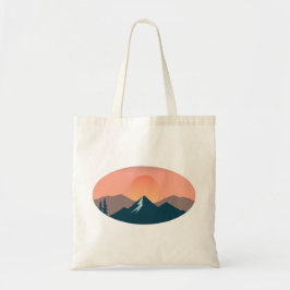 Bolsa Tote Serene Mountain Sunset 