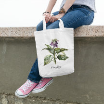 Serene Watercolor Comfrey, personalizada