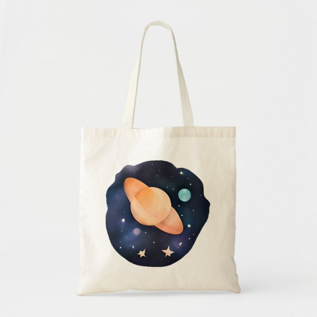 Bolsa Tote Serenidade de Saturno (Frente)