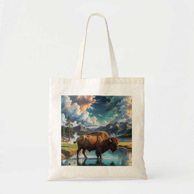 Bolsa Tote Serenidade em Selvagens - Buffalo (Frente)