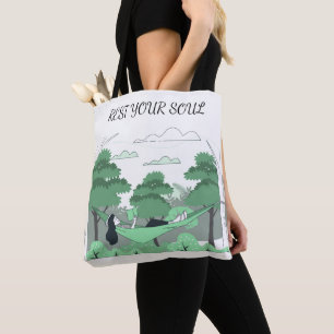 Bolsa Tote Serenidade nas Páginas