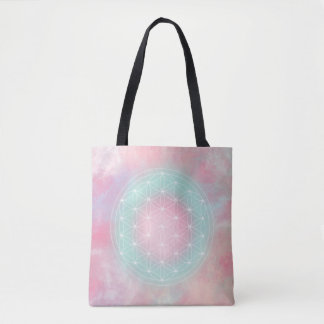 Bolsa Tote serenity flower of life