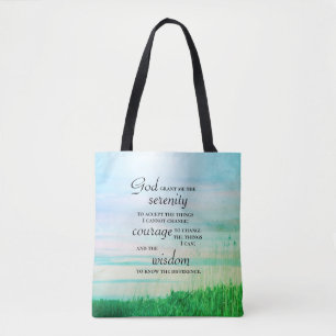 Bolsa Tote Serenity Prayer,