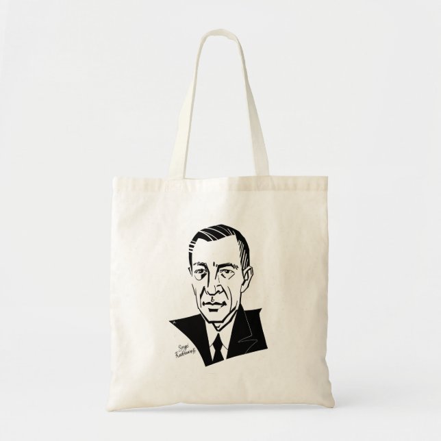 Bolsa Tote Sergei Rachmaninoff (Frente)
