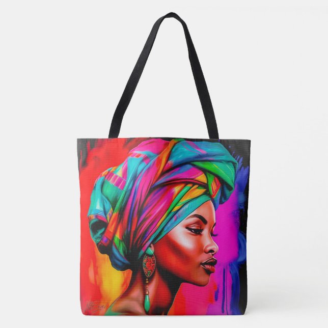 Bolsa Tote Série Beleza Vibrante 1 (Frente)